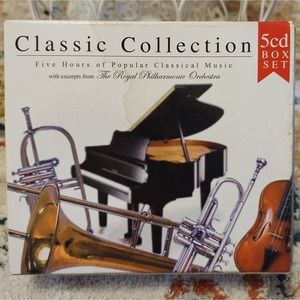 Classical collection box of five CDs set complete 5 hours Music